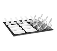 Set da Aperitivo Secret de Gourmet Nero Lavagna [30 x 30 cm]