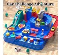 Set da avventura con auto a inerzia, garage di parcheggio, adatto per bambini oltre i tre anni, gioco interattivo per genitore-figlio, attività educativa, riempitivo per calza di Natale, idee regalo p