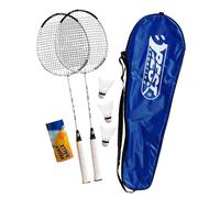 Set Da Badminton Best Sporting 200 XT Con Racchette, Palline E Borsa