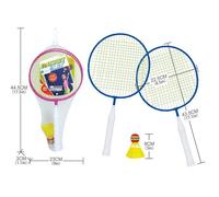 Set da badminton con racchette e volano