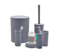 Set da bagno | Dispenser di sapone porta tampone porta spazzolino da denti | per doccia per controsoffitto domestico hotel interni casa viaggi bagno viaggio