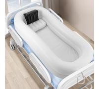 Set Da Bagno Doccia Gonfiabile Medica Kit Vasca Doccia Gonfiabile Con Pompa Ad Aria Elettrica E Cuscino Gonfiabile Sistema Doccia Portatile,Per Anziani,Donne Incinte