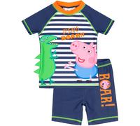 Set da bagno Peppa Pig blu 2 pezzi Ragazzi