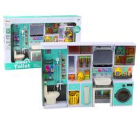Set da bagno per bambini 4 in 1 - doccia, WC, lavatrice e accessori