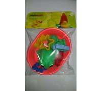 Set da bagno per bambini con vaschetta, stelline e formine