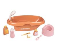 Set da Bagno per Bambola Smoby Baby Nurse 7 Pezzi Rosa con Vasca e Doccia