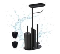 Set da bagno Portarotolo Scopa Supporto da bagno in piedi