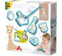 Set da bagno SES Creative Sophie La Girafe 4 pezzi con pennello blu