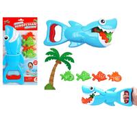 Set da bagno Squalo cacciatore di pesciolini blu