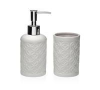 Set da Bagno Versa Bianco Dolomite 6,8 x 17 x 6,8 cm