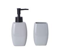 Set da Bagno Versa Grigio Ceramica