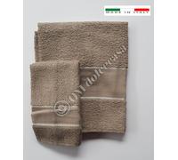 set da bagno viso ospite con ricamo personalizzato 100 % cotone