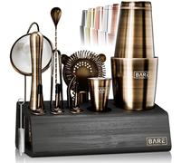 Set da bar Mixology Boston | Set di 14 shaker per cocktail Boston (BKB3 - ottone spazzolato)