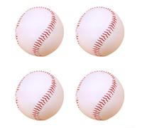 Set da baseball da 4 pezzi per pratica e gioco, con nucleo in PVC cucito a mano con trucioli di legno, progettato per tutti i livelli di abilità