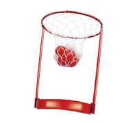 Set da Basket con Canestro E 20 Palloni per Lo Sviluppo delle Abilità, Utilizzabile Sia all'Interno Che all'Esterno, 1 Cestino