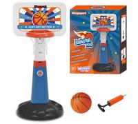 Set da Basket per Bambini Woopie con Altezza Regolabile e Pompa
