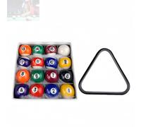 Set da biliardo in marmo, set completo di 16 palline da biliardo, dimensioni e peso standard (B)