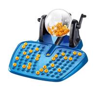 Set da bingo tradizionale - Gioco da tavolo vintage, macchina della lotteria interattiva, unità di miscelazione delle palle durevole | Divertenti sfida di gruppo sociale per la cerimonia del banchetto