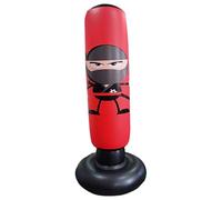 Set da boxe junior - 170 x 63 cm, colonna gonfiabile, dispositivo fitness verticale | attività interattiva favorisce il movimento, l'equilibrio, la resistenza, la capacità di carico, la disciplina, il