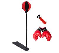 Set Da Boxe per Bambini - Sacco Da Boxe Regolabile In Altezza Con Guantoni E Base | Set Fitness Stabile Giocattolo Sportivo Per Bambini 3-10 Anni | Attrezzo Ginnico Per Esercizio Fisico