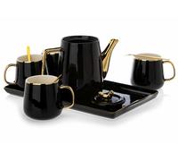 Set da caffè Noah in oro nero