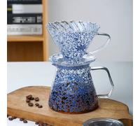 Set da Caffè Pour Over in Cristallo Senza Caraffa e Dripper