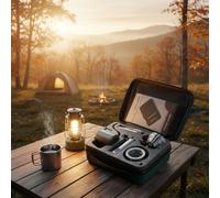 Set da Caffè Pour-Over Portatile Con Custodia per Campeggio, Campeggiatori
