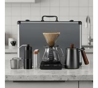 Set da Caffè Pour-Over Portatile Kit da Caffè Manuale Idea Regalo per Campeggio