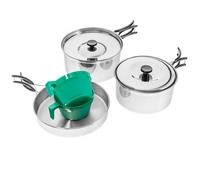 Set da campeggio Mil-Tec Stainless Steel 7 pezzi