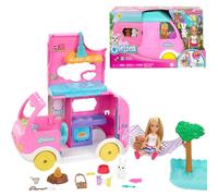 Set da campeggio rosa Barbie Chelsea