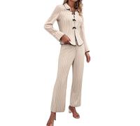 Set da casa da donna pigiama britannico abbigliamento per la casa set per le donne pigiama a maniche lunghe loungewear set tuta da donna tuta da donna tuta da notte pigiami da donna pigiama