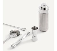 Set da cocktail in acciaio inossidabile, 5 pezzi, REGENT Grigio TU