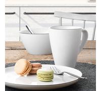 Set Da Colazione Seltmann Weiden Lido Black Line 18 Pezzi