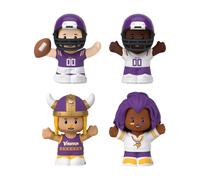 Set Da Collezione Minnesota Vikings Di 4 Pezzi NFL Little People