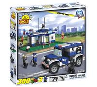 Set da costruzione della prigione della polizia Cobi da 300 pezzi di Action Town