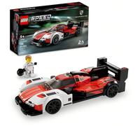 Set da costruzione di modellismo auto da corsa 963 76916 della linea Speed Champions, giocattolo veicolo da corsa per bambini, collezione 2023 con mini figure del pilota, regalo invernale con blocchi