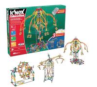 Set Da Costruzione Giostra Seggiolini Volanti, K'NEX Education, Basic Fun, 77077, kit apprendimento STEM di 486 pezzi, giocattoli per costruzioni per bambini e bambine dagli 8 anni in su