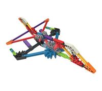 Set da costruzione Imagine Jumbo Jet, K'NEX, Basic Fun, 17022, 57 pezzi, aeroplano giocattolo regalo per bambini e bambine dai 5 ai 10 anni