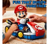 Set da Costruzione Super Mario Kart Nintendo 1972 Pezzi MINISO Compatibile Lego