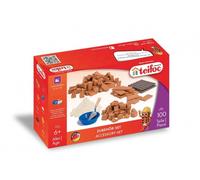 Set da Costruzione Teifoc Mattoncini 100 pezzi