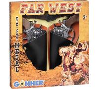 Set da cowboy 2 revolver e cintura Gonher