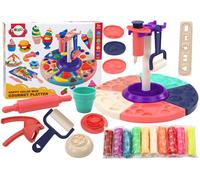 set da cucina in plastilina con pressa e accessori per bambini
