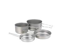 Set da cucina multiuso in titanio Snow Peak Compact Argenté TU