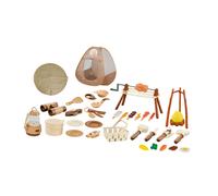 Set da cucina per bambini da campeggio Fai finta di falò all'aperto per