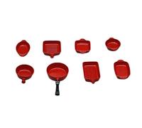 Set da Cucina per Casa delle Bambole - Costruisci I Tuoi Accessori per La Tua Mini Casa, Rosso