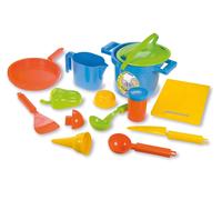 Set da cucina per la sabbia per bambini, 14 pezzi