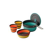 Set di stoviglie Sea to Summit Frontier UL Collapsible Pot Cook Set Colore: blu