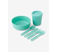 Sea to Summit - Passage Dinnerware Set 1 Person (6 Piece) - Set stoviglie turchese