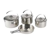 Set da cucina Tatonka Family L, set da cottura, argento Large Silver