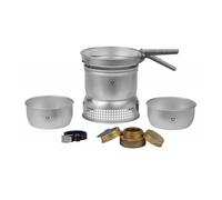 Set per cottura a spirito trangia trangiakök 27-1 ul in tre pezzi con bruciatore set 6 grigio